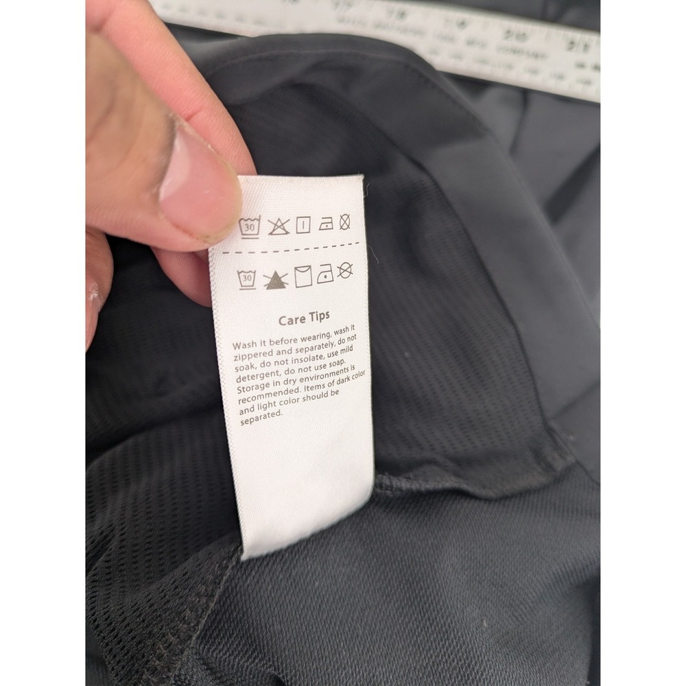 ANTA Men's Full Zip Hooded Jacket Size XXL Black Athletic Track Jacket - Picture 11 of 12
